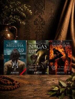 Shiva Trilogy 3-Book Set by Amish | Paperback Fantasy Series EUC